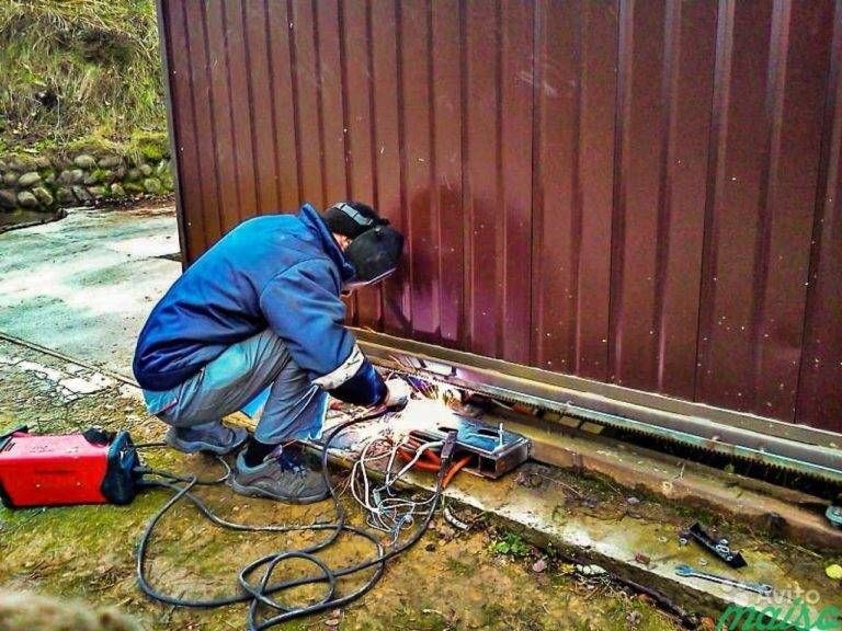 Настройка GSM-управления воротами